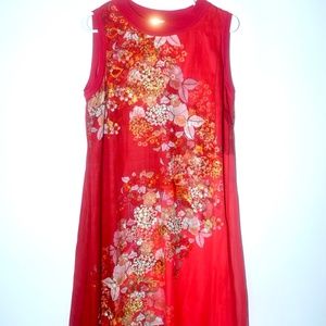 Elie Tahari Sleeveless Floral Dress - Size 8